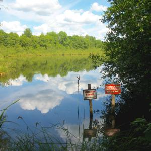 Étang des Fichus, uniquement parcours spécifique mouche !