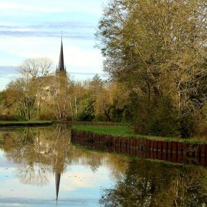 L'église d'Ouzouer sur Trézée, petit village de caractère...