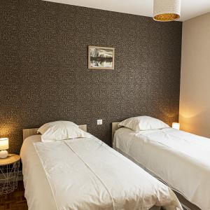 Chambre avec 2 lits de 90 cm